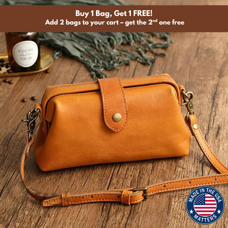 Clara’s Velissa Classic | Vintage-Inspired Structured PU Leather Bag